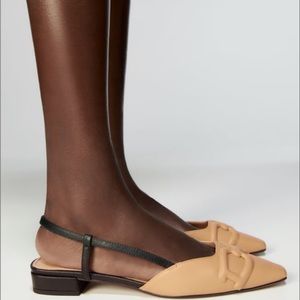 NWT Zara Slingback Flats